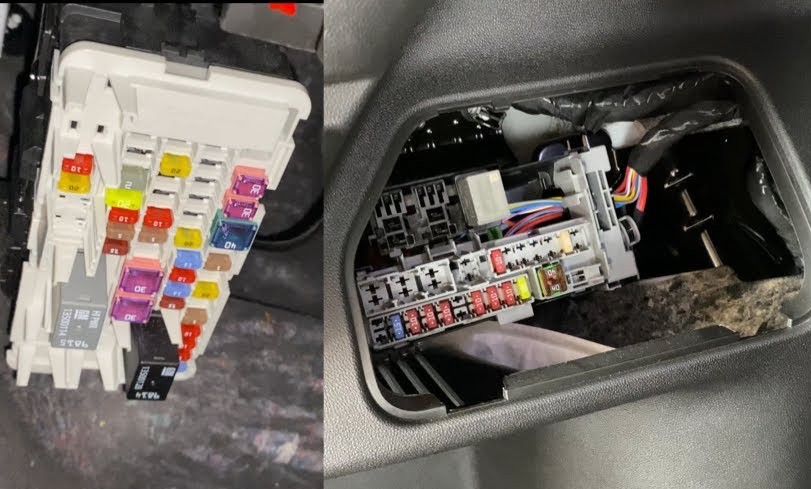 Fuse box locations: cabin, trunk, engine bay – ideal for car lighting installs